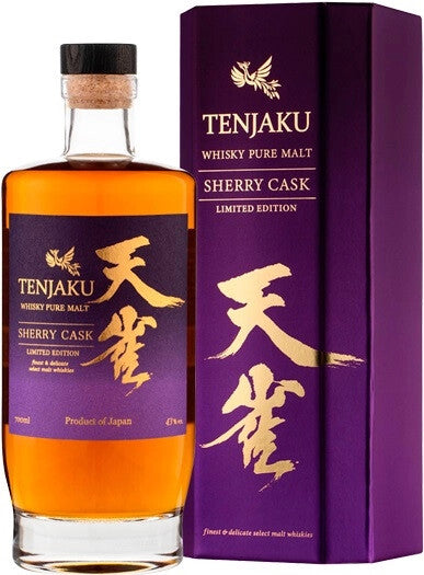Buy Tenjaku Pure Malt Whiskey Sherry Cask Limited Edition 3 Year online at whiskeyshipped.com and have it shipped to your door nationwide.