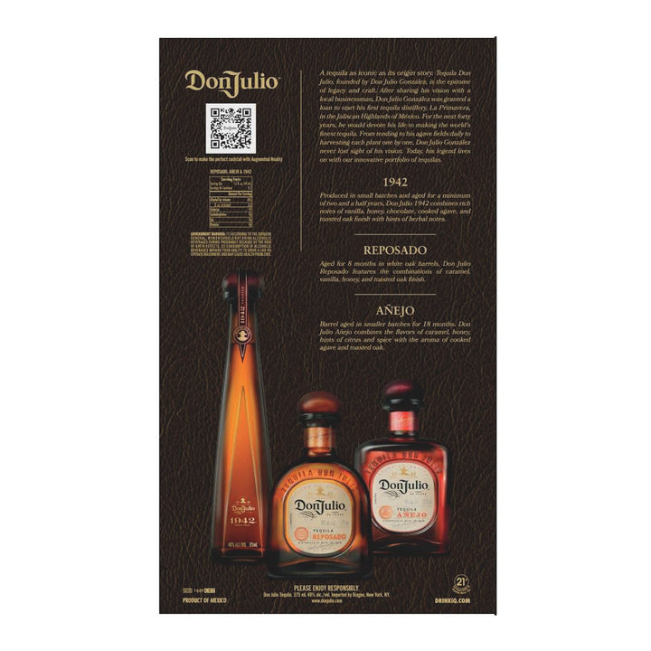 Buy Don Julio Specialty Gift Pack online at whiskeyshipped.com and have it shipped to your door nationwide.