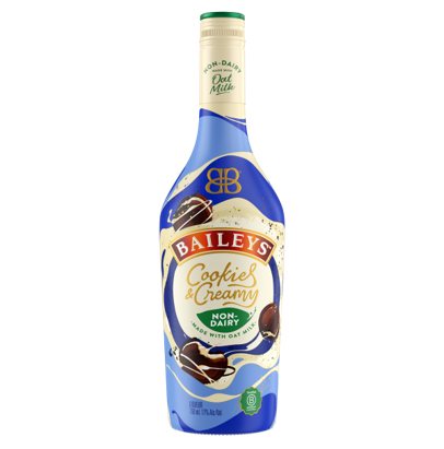 Buy Baileys Cookies & Cream Non-Dairy Made With Oat Milk online at whiskeyshipped.com and have it shipped to your door nationwide.