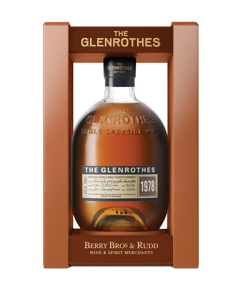 Buy The Glenrothes 1978 Single Malt Scotch Whiskey online at whiskeyshipped.com and have it shipped to your door nationwide.