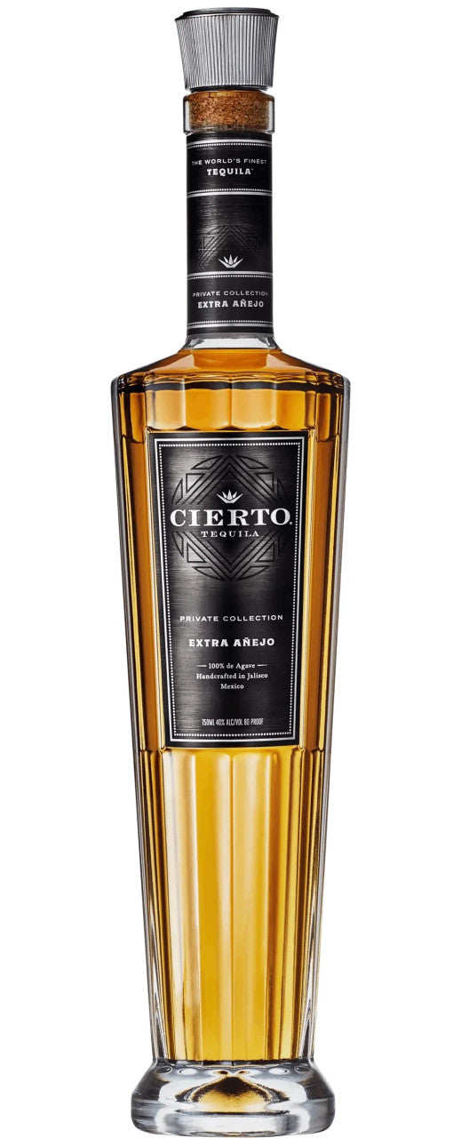 Buy Cierto Tequila Extra Anejo Private Collection online at whiskeyshipped.com and have it shipped to your door nationwide.