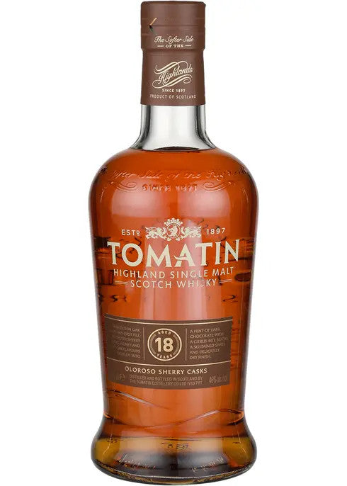 Buy Tomatin Single Malt Scotch 18 Year online at whiskeyshipped.com and have it shipped to your door nationwide.