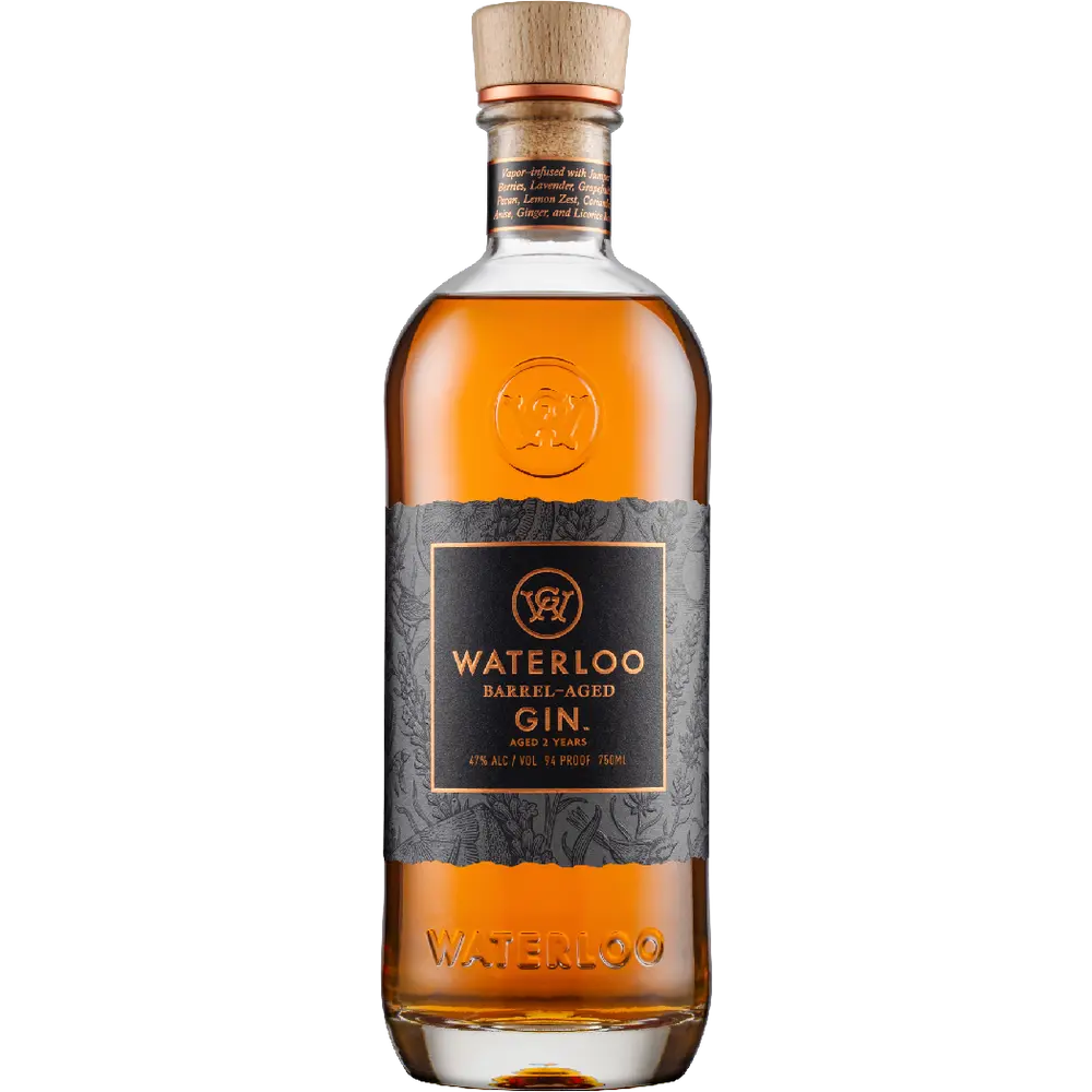 Buy Waterloo Barrel Aged Gin online at whiskeyshipped.com and have it shipped to your door nationwide.
