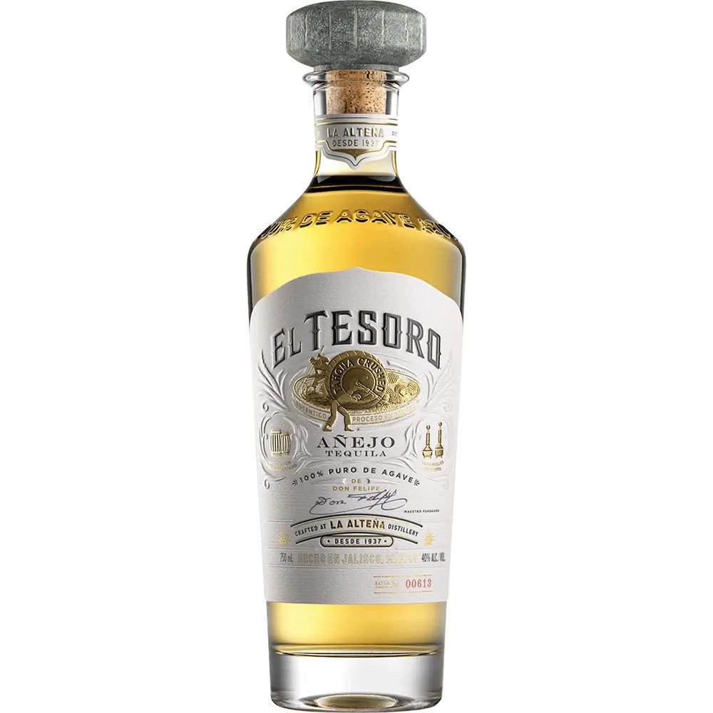 Buy El Tesoro Añejo Tequila online at whiskeyshipped.com and have it shipped to your door nationwide.