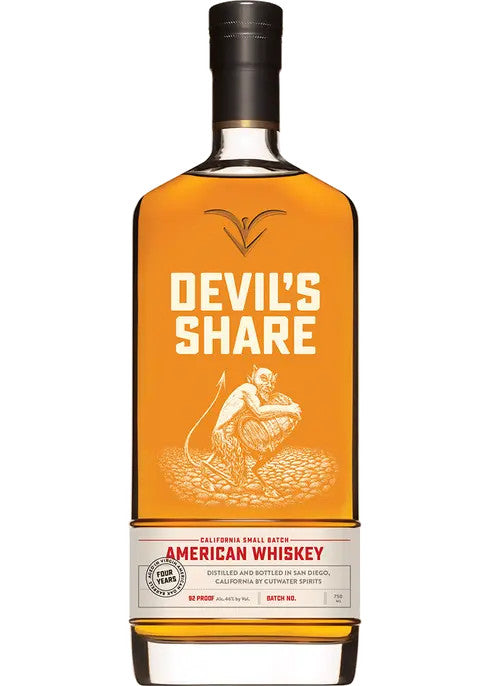 Buy Cutwater Devils Share Bourbon Whiskey online at whiskeyshipped.com and have it shipped to your door nationwide.