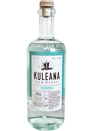 Kuleana Rum Works White Rum Huihui (750ml)