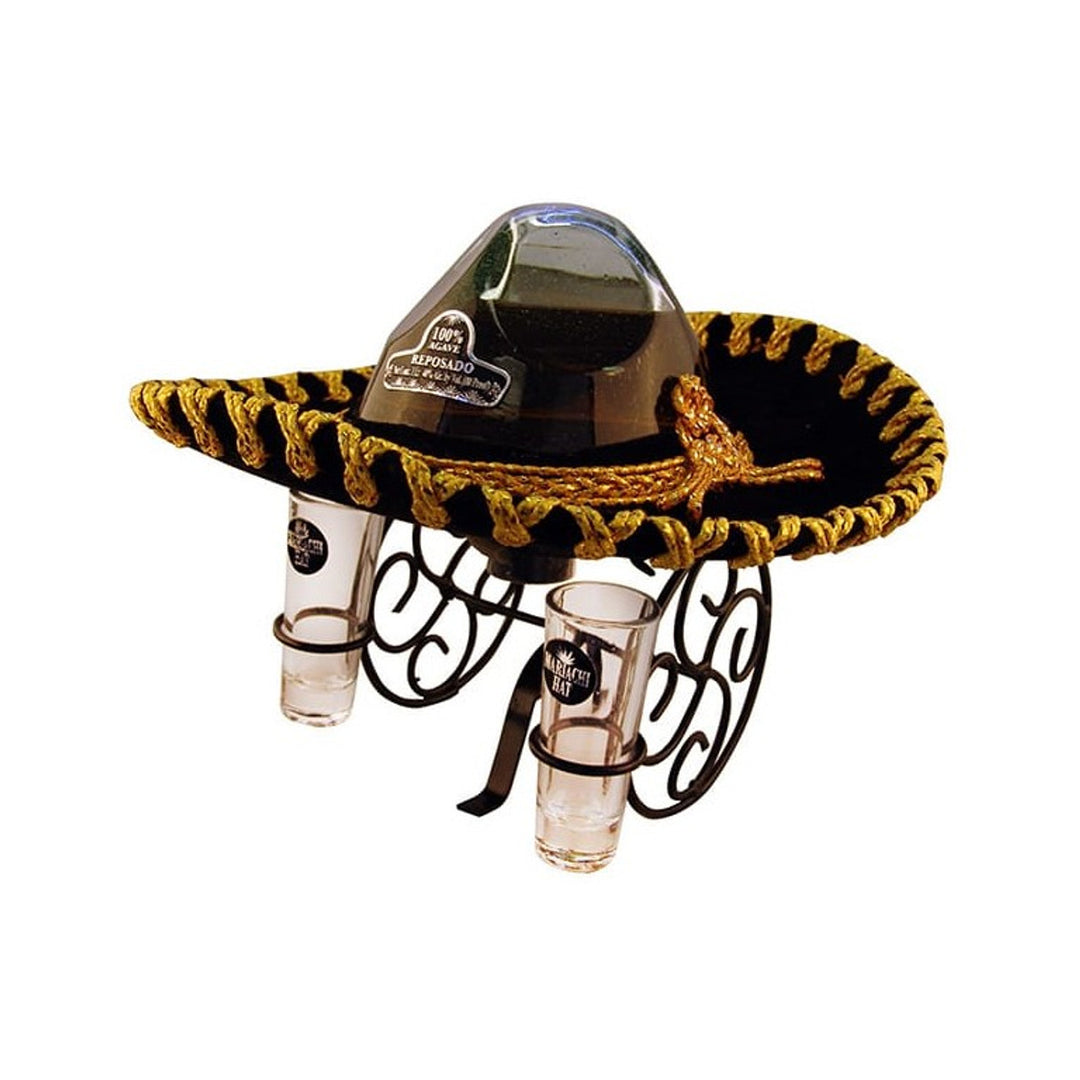 Buy Mariachi Hat Gold Tequila with Shot Glasses online at whiskeyshipped.com and have it shipped to your door nationwide.