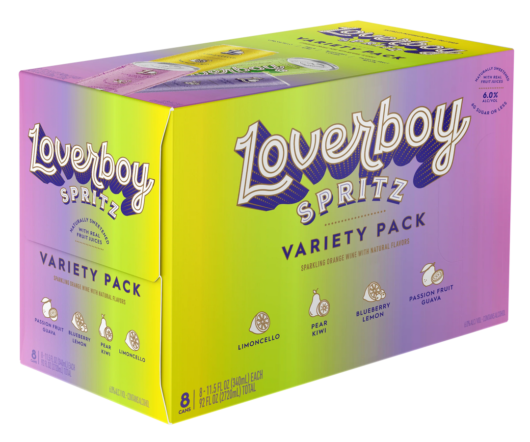Buy Loverboy Variety Pack Spritz 8 Pack online at whiskeyshipped.com and have it shipped to your door nationwide.