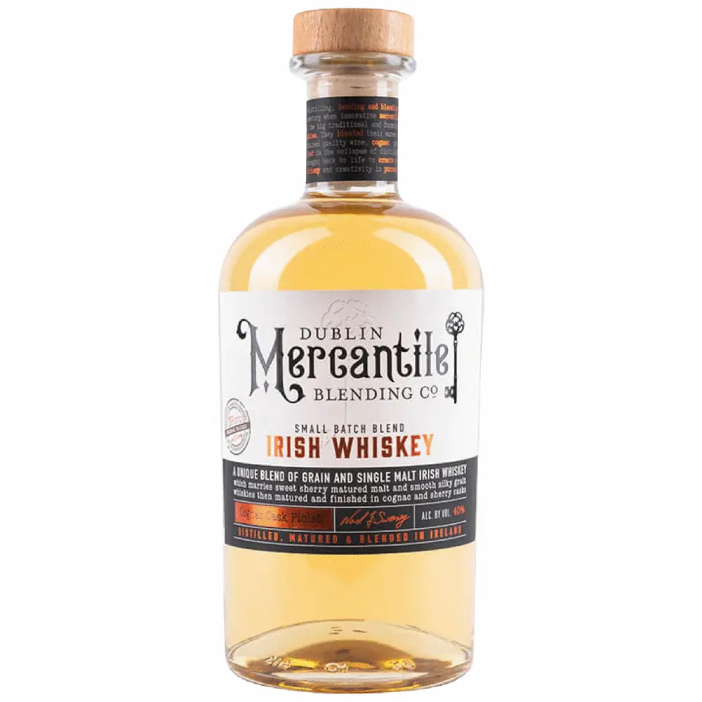 Buy Dublin Mercantile Small Batch Blend Irish Whiskey online at whiskeyshipped.com and have it shipped to your door nationwide.