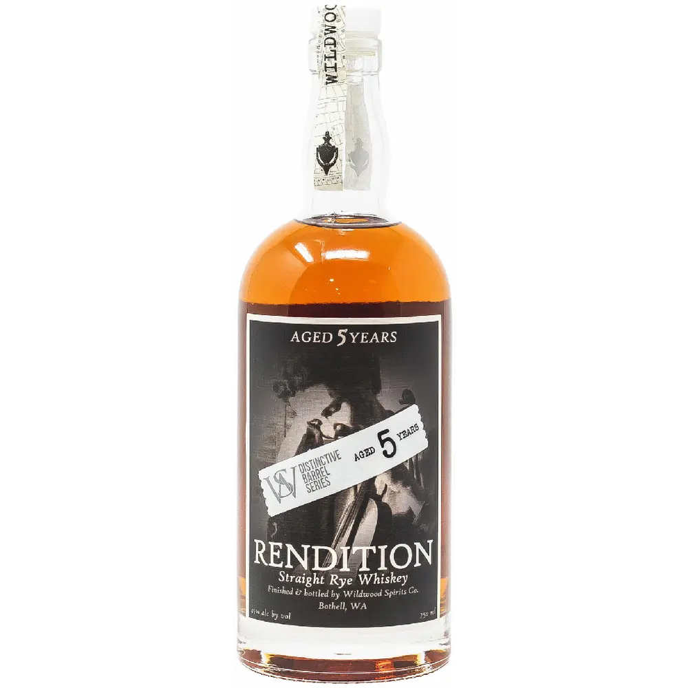 Buy Wildwood Rendition 5 Year Rye Whiskey online at whiskeyshipped.com and have it shipped to your door nationwide.