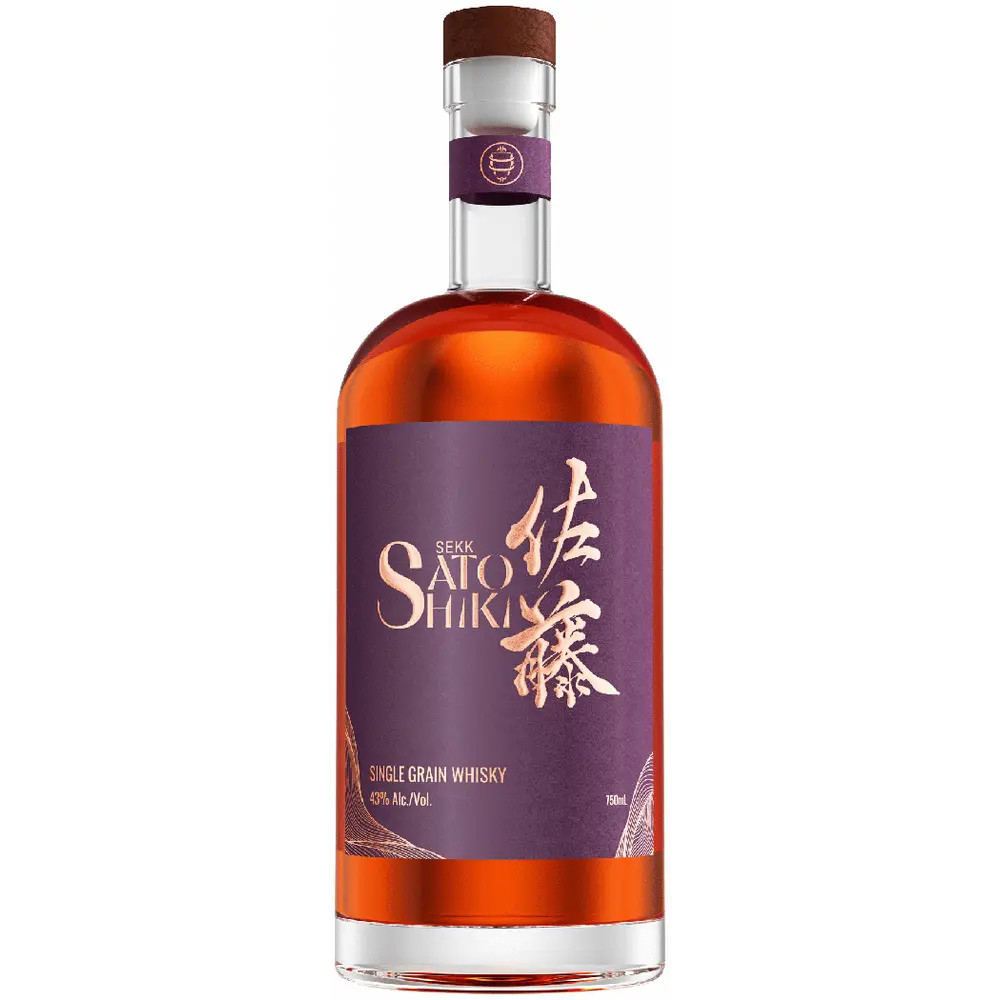 Buy Sekk Sato Shiki Single Grain Japanese Whisky online at whiskeyshipped.com and have it shipped to your door nationwide.