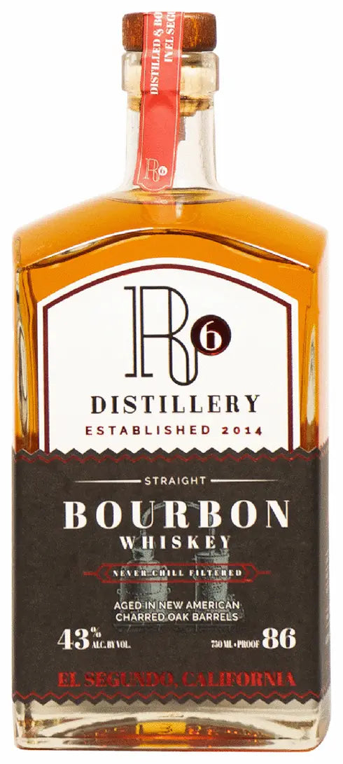 Buy R6 Distillery Straight Bourbon Whiskey online at whiskeyshipped.com and have it shipped to your door nationwide.
