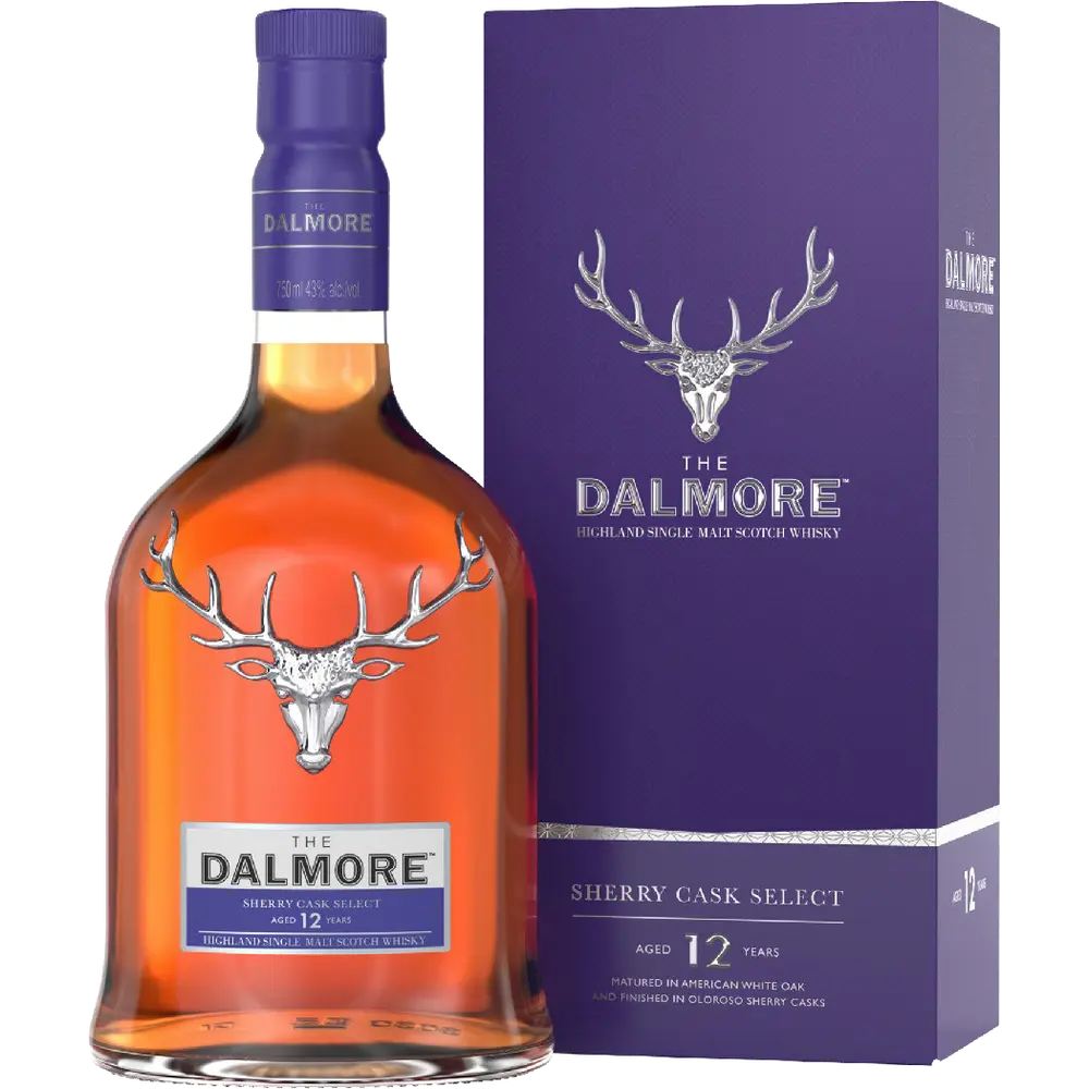 Buy The Dalmore Sherry Cask Select 12 Year Old Scotch Whiskey online at whiskeyshipped.com and have it shipped to your door nationwide.