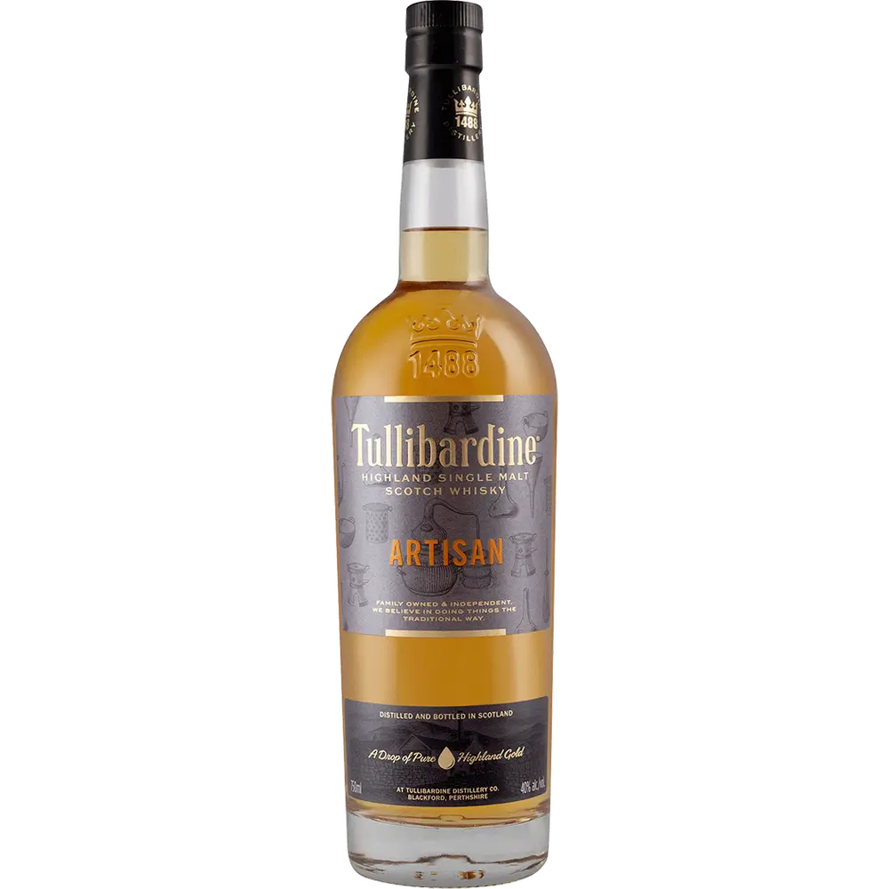 Buy Tullibardine Artisan Single Malt Scotch Whisky online at whiskeyshipped.com and have it shipped to your door nationwide.