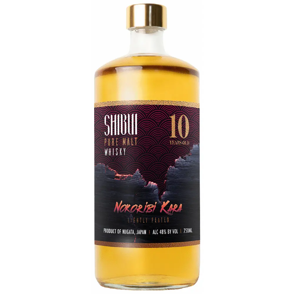 Buy Shibui Nokoribi Kara 10 Year Pure Malt Japanese Whisky online at whiskeyshipped.com and have it shipped to your door nationwide.