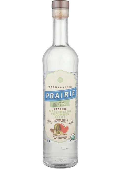 Buy Prairie Organic Watermelon Cucumber Lime Vodka online at whiskeyshipped.com and have it shipped to your door nationwide.
