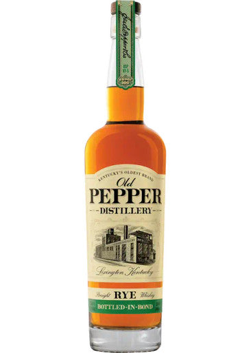 Old Pepper Bottled in Bond Rye Whiskey (750ml)
