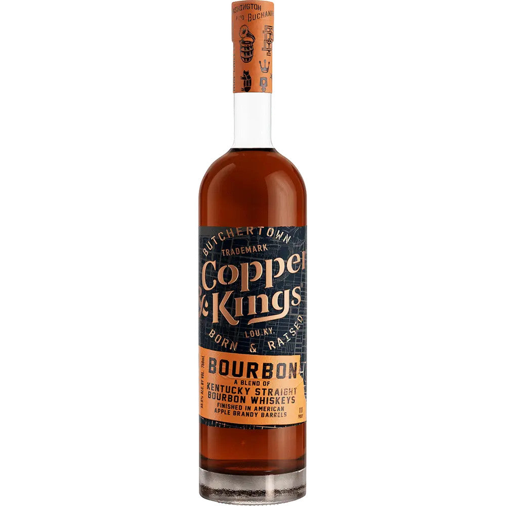 Buy Copper & Kings Straight Bourbon Finished In American Apple Brandy Barrels online at whiskeyshipped.com and have it shipped to your door nationwide.