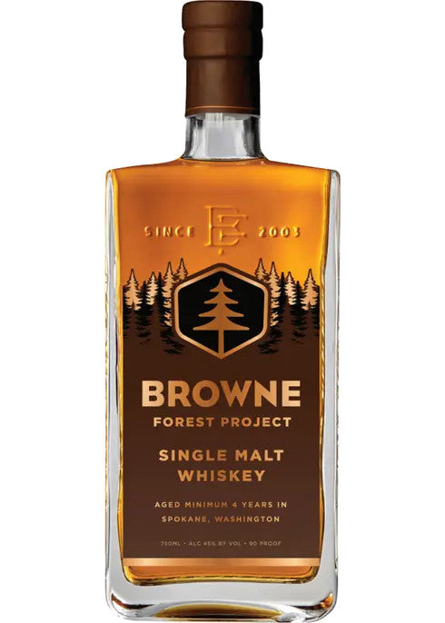 Buy Browne Family Spirits Forest Project Single Malt Whisky online at whiskeyshipped.com and have it shipped to your door nationwide.