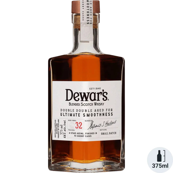 Buy Dewar's Double Double Aged 32 Year Old Blended Scotch online at whiskeyshipped.com and have it shipped to your door nationwide.