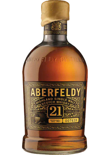 Aberfeldy Single Malt Scotch Whisky 21 Year (750ml)