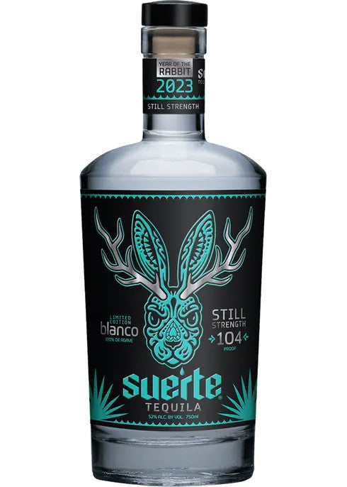 Buy Suerte Still Strength Blanco Tequila online at whiskeyshipped.com and have it shipped to your door nationwide.