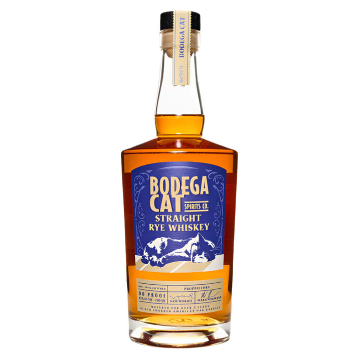 Buy Bodega Cat Straight Rye Whiskey online at whiskeyshipped.com and have it shipped to your door nationwide.