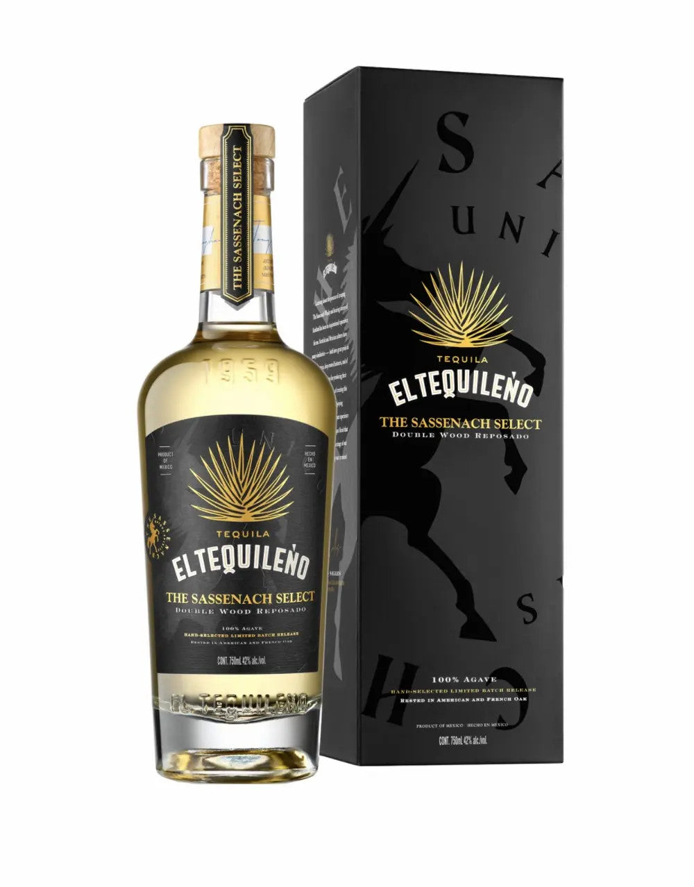 Buy El Tequileno The Sassenach Select Double Wood Reposado Tequila online at whiskeyshipped.com and have it shipped to your door nationwide.