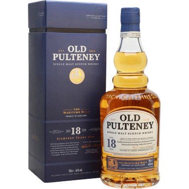 Old Pulteney Single Malt Scotch 18 Year (750ml)