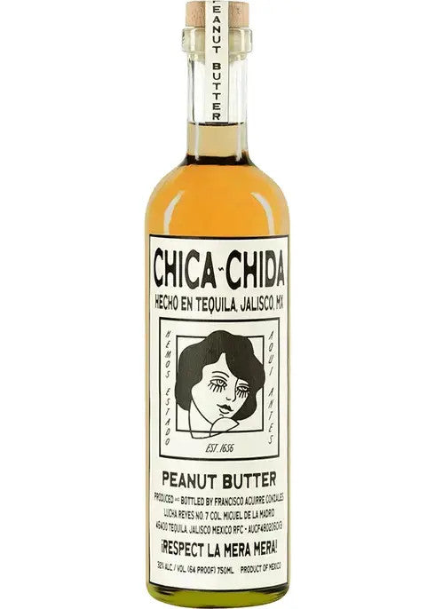 Buy Chica Chida Peanut Butter Tequila online at whiskeyshipped.com and have it shipped to your door nationwide.