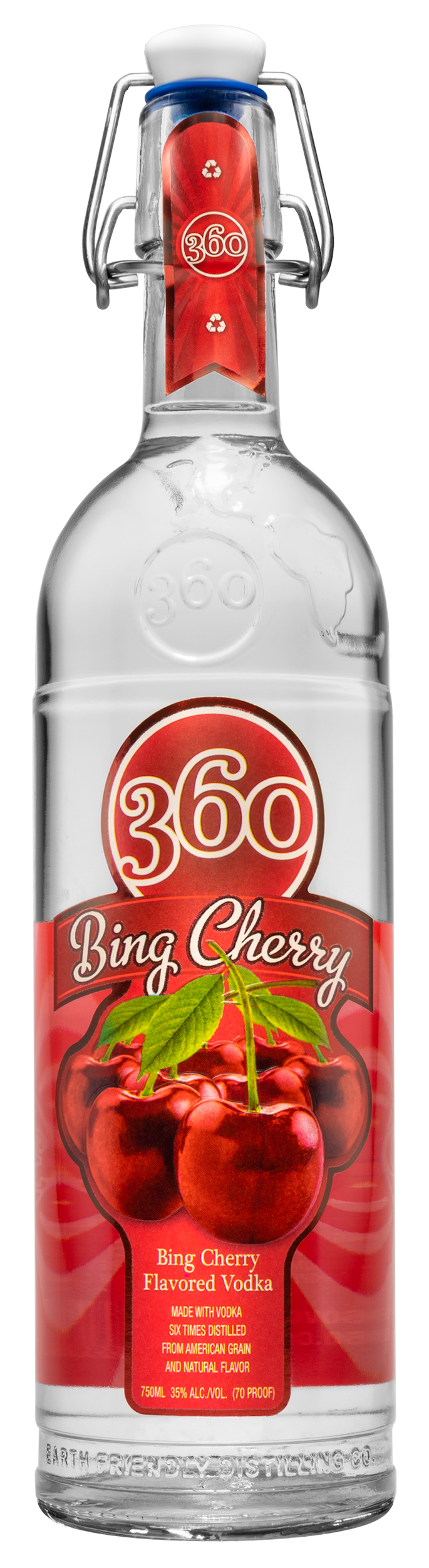 Buy 360 Bing Cherry Vodka online at whiskeyshipped.com and have it shipped to your door nationwide.