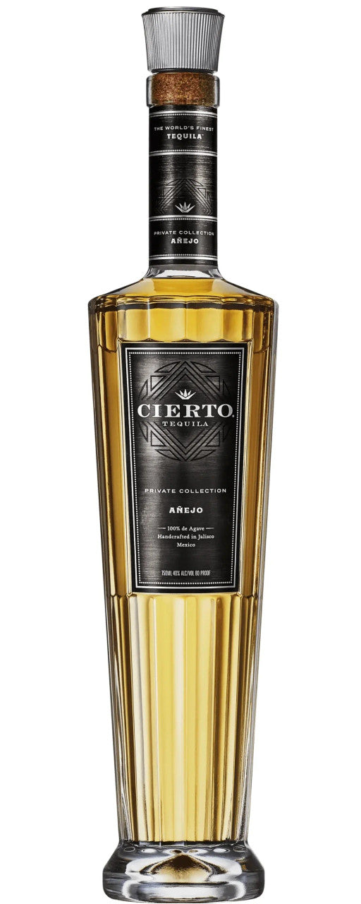 Buy Cierto Tequila Anejo Private Collection online at whiskeyshipped.com and have it shipped to your door nationwide.
