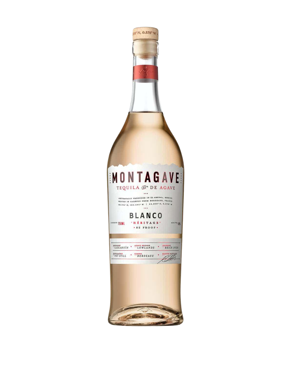 Buy Montagave Blanco Heritage Tequila online at whiskeyshipped.com and have it shipped to your door nationwide.