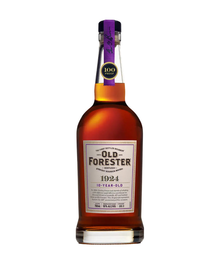 Buy Old Forester 1924 10 Year Old 100 Proof online at whiskeyshipped.com and have it shipped to your door nationwide.