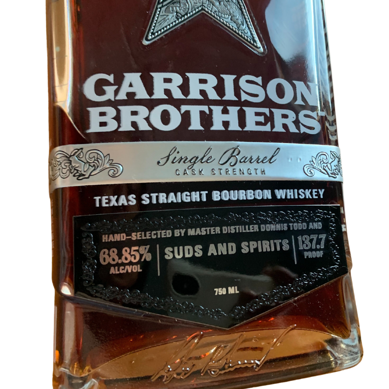 Whiskey Shipped Barrel Pick 137.7 Proof | 68.85% ALC/VOL