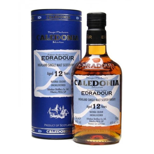 Buy Edradour Aged 12 Years Single Malt Scotch Whisky Caledonia online at whiskeyshipped.com and have it shipped to your door nationwide.