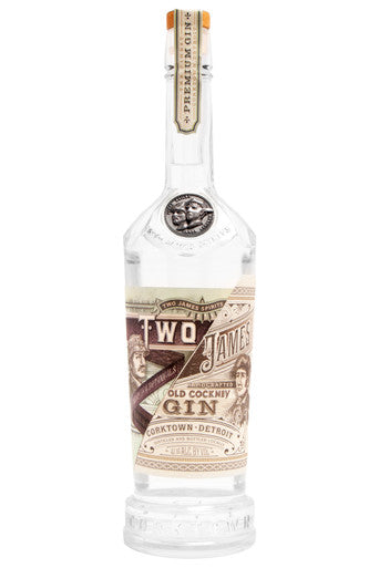 Two James Old Cockney Gin (750ml)