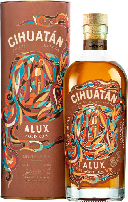 Buy Cihuatan Alux 15 Year Aged Rum online at whiskeyshipped.com and have it shipped to your door nationwide.