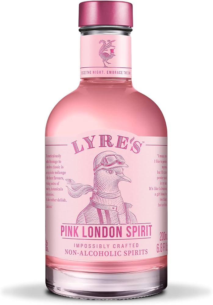 Buy Lyre's Pink London Spirits Non-Alcoholic Spirits online at whiskeyshipped.com and have it shipped to your door nationwide.