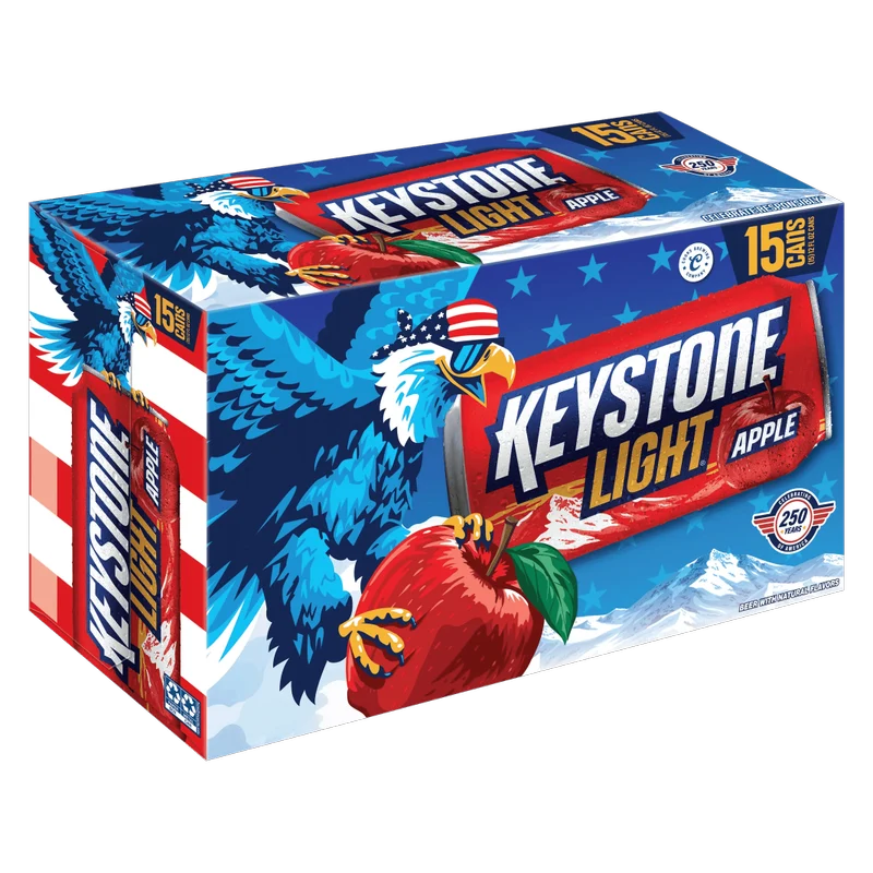 Buy Keystone Light Apple 15pk online at whiskeyshipped.com and have it shipped to your door nationwide.