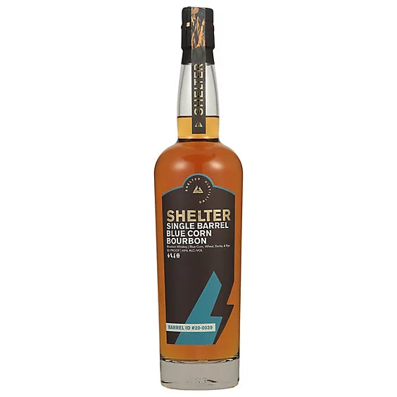 Buy Shelter Single Barrel Blue Corn Bourbon online at whiskeyshipped.com and have it shipped to your door nationwide.