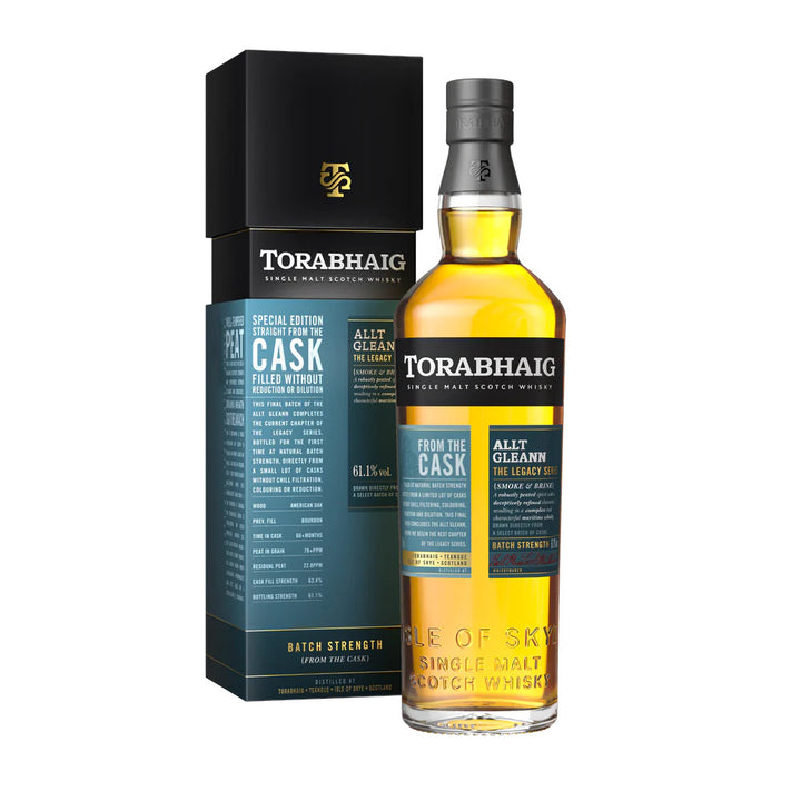 Buy Torabhaig Single Malt Scotch Allt Gleann The Legacy Series Batch Strength online at whiskeyshipped.com and have it shipped to your door nationwide.