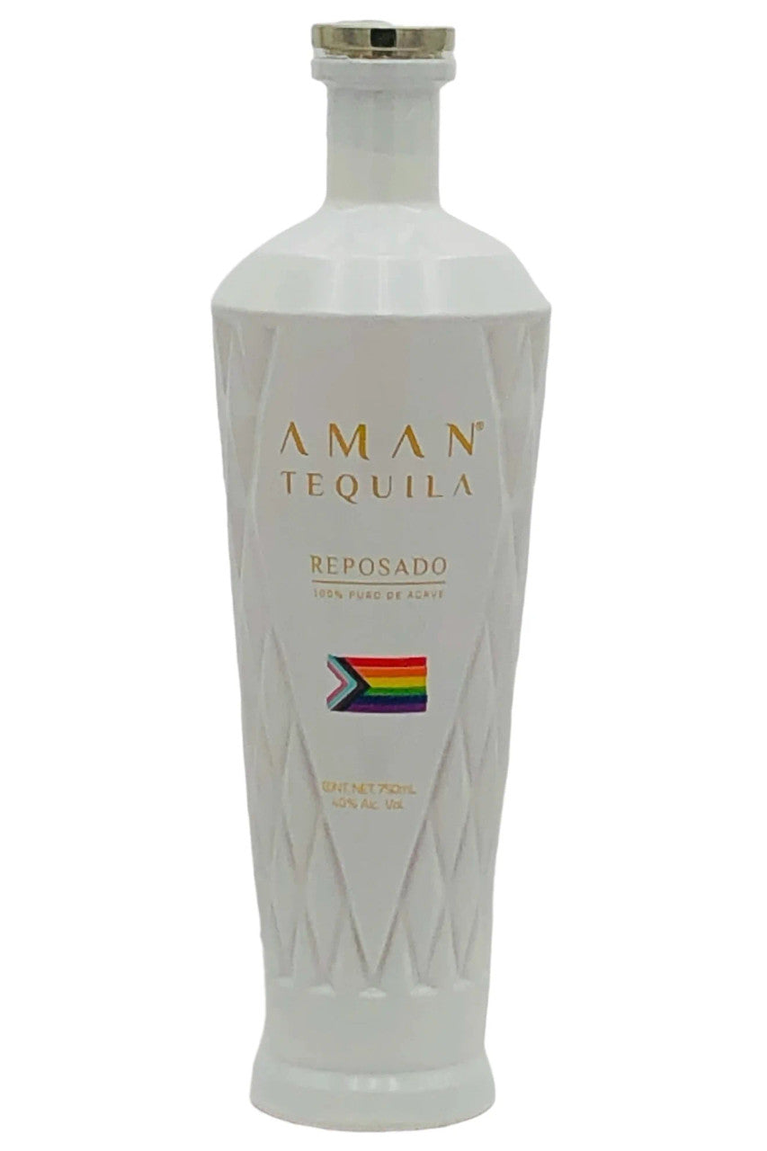 Buy Aman Reposado Tequila online at whiskeyshipped.com and have it shipped to your door nationwide.