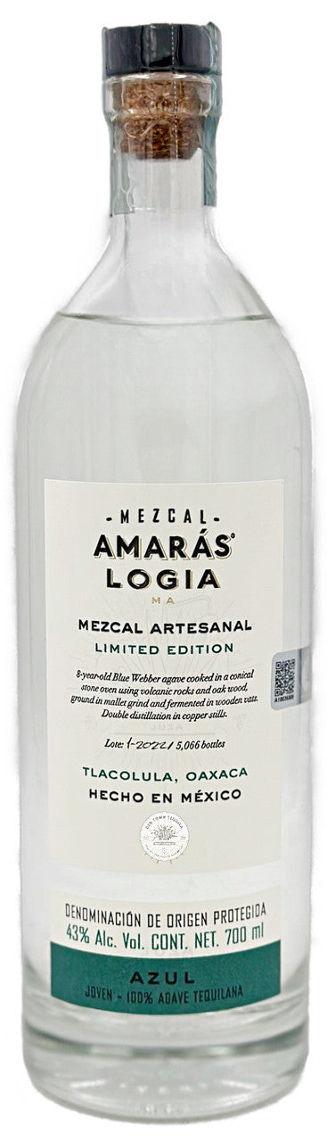 Buy Amaras Logia Azul Mezcal online at whiskeyshipped.com and have it shipped to your door nationwide.