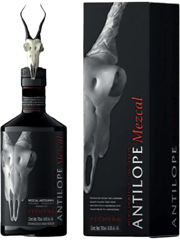 Buy Antilope Mezcal Espadín Pechuga Distilled online at whiskeyshipped.com and have it shipped to your door nationwide.