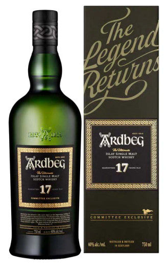 Ardbeg Single Malt Scotch Committee Exclusive 17 Year Old (750ml)
