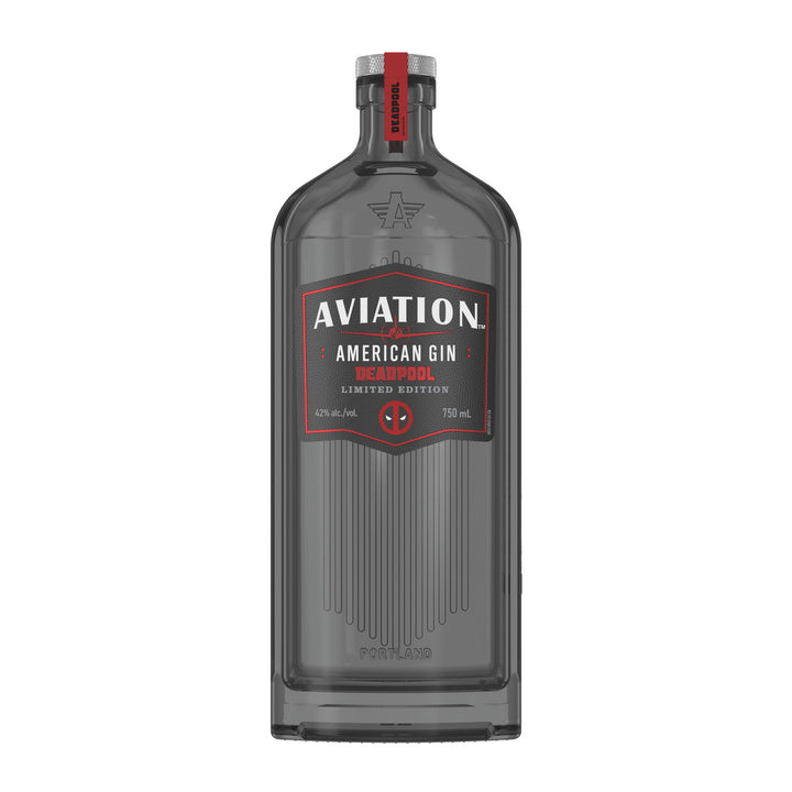 Buy Aviation Gin Deadpool Limited Edition online at whiskeyshipped.com and have it shipped to your door nationwide.