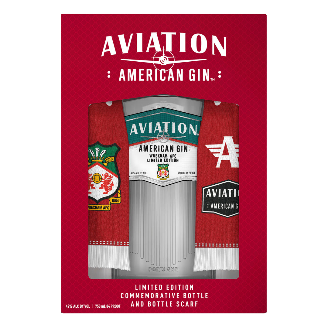 Buy Aviation Gin Wrexham Limited Edition Gift Set online at whiskeyshipped.com and have it shipped to your door nationwide.