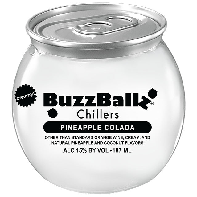 Buy Buzzballz Pineapple Colada Chillers online at whiskeyshipped.com and have it shipped to your door nationwide.
