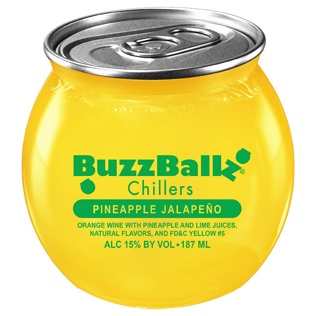 Buy Buzzballz Pineapple Jalapeno Chillers online at whiskeyshipped.com and have it shipped to your door nationwide.